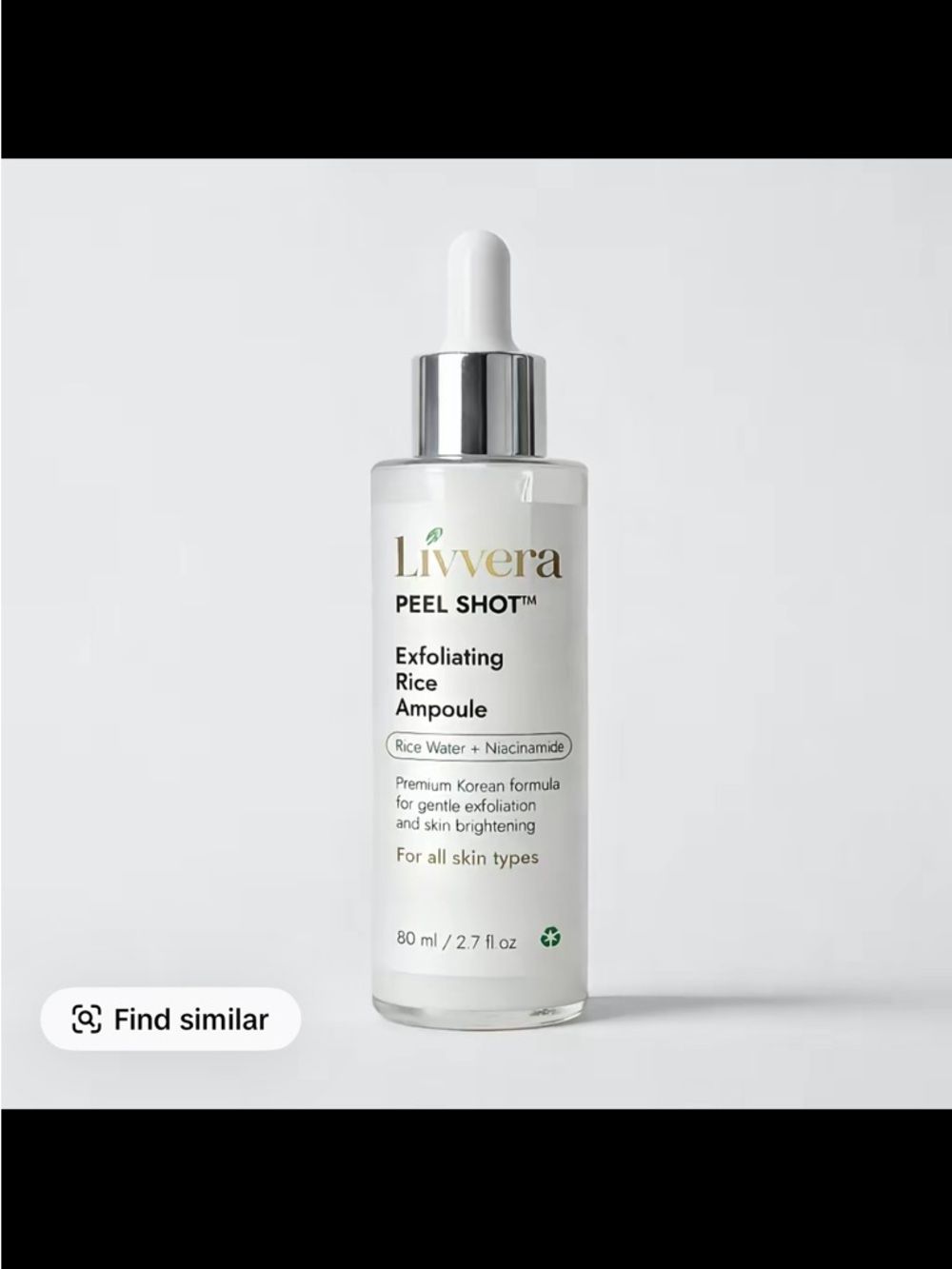 Livvera White Rice Glow Peel